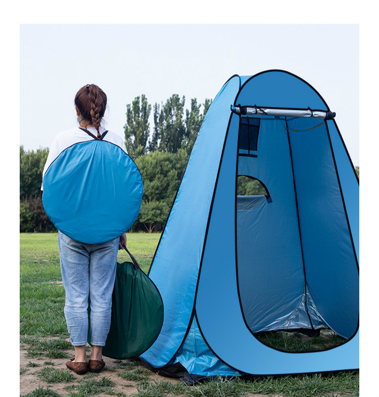 Cheap Goat Tents Bathing Tent Camping Shower Tent Changing Tent Warm Thickening Changing Tent Simple Bathing Cover Toilet Outdoor Tents 